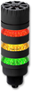 Signal Tower, Led, 50Mm, R/g/y, 27Vac/30Vdc; No. Of Stacks / Tiers Banner Engineering - 31T7380 - Newark, An Avnet Company