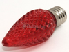 0.35 Watt, 120 Volt C9 Red LED Holiday Bulb -- B770197 - Image