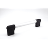 PIPE HANDLE, ALUMINUM GRIP, POLYAMIDE BRACKETS, LOW - MTH-L300 - MTH-L300 - Sugatsune America, Inc.