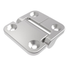 Constant Torque Hinge, Barrel Down, Passivated Stainless Steel, Countersunk - E6-73-440F-24 - Southco