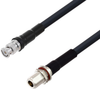 Rf Cable, Bnc Plug-N Type Bhd Jack, 2Ft; Connector To Connector L-Com - 84AH3689 - Newark, An Avnet Company