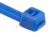 Tie; Polyethylene; Blue; 4 in.; 0.1 in.; Wing Push; 7/8 in.; 18 lbs. (Min.) - 70163312 - Allied Electronics, Inc.
