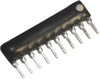 Thk Flm Resistor Netwk, 5 Element, 330Kohm, 2%; Resistance Bourns - 87R0440 - Newark, An Avnet Company