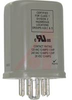Relay;Hermetic Octal, 11 Pin,3PDT, 12 Amp Rating, 24 VDC, Plug-in socket mount -- 70184936