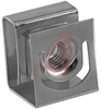 Clip Nut; 10-32; clip; Zinc Plated; Round Hole Punched Rails -- 70165084