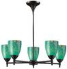 10155/5DR-EM Mid. Chandeliers-Glass Up - 638239 - Capital Lighting, Inc.