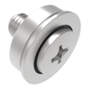 Flush Screw Assembly, 8-32 Thread, Phillips Recess, Stainless Steel, Passivated -- F5-832-P2 - Image