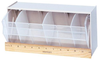 Dividable Clear Tip Out Bin, 1 Cup, Wht; Bin Colour Quantum Storage - 44AC7067 - Newark, An Avnet Company