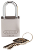 Brady Compact Aluminum Padlock Silver Keyed Different -- 133278