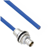 Plenum Cable Assembly TRB Insulated Bulk Head Jack 3-Lug Cable Jack to Blunt MIL-STD-1553 .242
