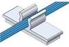 Kwik Klip; Adhesive; 3/4 in.; Gray - 70209020 - Allied Electronics, Inc.