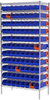 Shelving, Wire Shelving Kit, 18x36x74, 96 Bins - AWS183636448B - Akro-Mils, Inc.