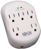 Protect It! 5-Outlet Surge Protector, Direct Plug-In, 1080 Joules, 1-Line RJ11 Protection -- SK5TEL-0 - Image