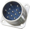 Circular Connector, Rcpt, 12Pos, Panel; Product Range Jaeger - 49AC8736 - Newark, An Avnet Company