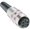 Connector, Electrical; 5 A; 250 VAC; 3 mm; CuZn, Nickeled; Steel, Nickeled - 70151666 - Allied Electronics, Inc.