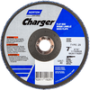 Norton Charger ZA Coarse Center Mount Fiberglass Conical Flap Disc - 66261119281 - Norton Abrasives