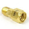 SMA Male (Plug) to SMA Female (Jack) Adapter, Gold Plated Stainless Steel Body, 1.2 VSWR - SM4971 - Fairview Microwave Inc.