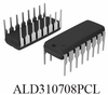 PRECISION P-CHANNEL EPAD® MOSFET ARRAY QUAD ENHANCED MODE MATCHED PAIR - ALD310708PCL - Advanced Linear Devices, Inc.
