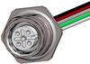 Sensor Cord, 5P M12 Rcpt-Free End, 12; Connector Type A Norcomp - 17AH5229 - Newark, An Avnet Company