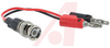 Banana Plug; Stackable Double Banana Plug Gold Kelvin Clip; Brass; 105 degC; PV - 70188667 - Allied Electronics, Inc.