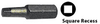 Insert Bits & Holders, Square Recess - 784216-A - Makita USA, Inc.