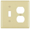 Standard Wall Plate - TP18-BK - Hubbell Wiring Device-Kellems