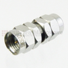 1.85mm Male (Plug) to 1.85mm Male (Plug) Adapter, Passivated Stainless Steel Body, 1.33 VSWR -- SM3932 - Image