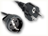 CEE 7/7 EURO SCHUKO to EURO RECEPTACLE HOME // Power Cords // International Power Cords // Europe Power Cords -- 8611.098 - Image