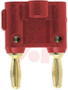 Double Banana Plug, gold plated, Red - 70197207 - Allied Electronics, Inc.