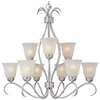 85128ICSN Large Chandeliers-Glass Shade - 417493 - Capital Lighting, Inc.