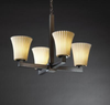 POR-8820-20-PLET-DBRZ Mid. Chandeliers-Candle - 750681 - Capital Lighting, Inc.