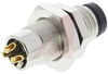 CONNECTOR, M8 PANEL MOUNT, MALE, 3 POSITION - 70084709 - Allied Electronics, Inc.