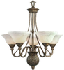 P4278-86EBWB Mid. Chandeliers-Glass Up - 762604 - Capital Lighting, Inc.