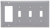 Standard Wall Plate - SP326-GRY - Legrand - Pass & Seymour