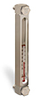 Aluminum Liquid Level Gage with Card Thermometer, 7” Centerline, Front Mount 1/2”-13 - B3540-30700BA2W - Oil-Rite Corp.