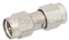 SMA Male (Plug) to RP SMA Male (Plug) Adapter, Passivated Stainless Steel Body, High Temp, 1.7 VSWR - SM4902 - Fairview Microwave Inc.