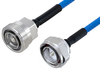 Plenum 7/16 DIN Male to 7/16 DIN Female Low PIM Cable 100 cm Length Using SPP-250-LLPL Coax , LF Solder - PE3C5855-100CM - Pasternack