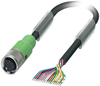 Sensor Cord, 17P, M12 Rcpt-Free End, 3M; Connector To Connector Phoenix Contact - 71Y7274 - Newark, An Avnet Company