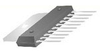 Standard Regulator Pos 5.1V9V12V 0.5A/0.5A/1A 10-Pin(10+Tab) SIP H/S Rail - 598-KA7631 - Utmel Electronic Limited
