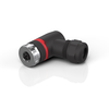 ZS2020-4741 | M12, power, field assembly, socket, angled, female, 4-pin, T-coded, IP67 -  - Beckhoff Automation LLC