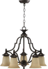 616-5-44 Mid. Chandeliers-Glass Down - 473172 - Capital Lighting, Inc.