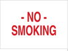 No Smoking Sign - 88424 - Brady Corporation