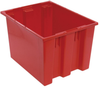 Genuine Stack & Nest Tote Bin, Red; Bin Colour Quantum Storage - 44AC7536 - Newark, An Avnet Company