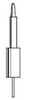 Weller Screwdriver Tip MT601 - Screwdriver Tip - 0.385 in Tip Length - 0.07 in Tip Width - 0.023 in Thick - 037103-09757 - R. S. Hughes Company, Inc.