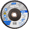 Norton Metal ZA Coarse Center Mount Fiberglass Conical Flap Disc - 66254420004 - Norton Abrasives