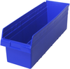 Store-More 8 Shelf Bin, Blue; Bin Colour Quantum Storage - 44AC6882 - Newark, An Avnet Company