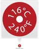 HOT SPOT 240F/116C TEMPERATURE RECORDER - HS240 - Telatemp Corporation