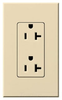 Duplex/Single Receptacle -- NTR-20-TR-BE - Image