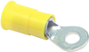 Terminal, Ring Tongue, #8, Crimp, Yellow; Stud Size - Metric Multicomp - 14T2501 - Newark, An Avnet Company