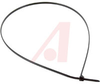 Cable Tie; Nylon 6/6; 14 in.; 0.086 in.; 4 in. (Max.) - 70091809 - Allied Electronics, Inc.